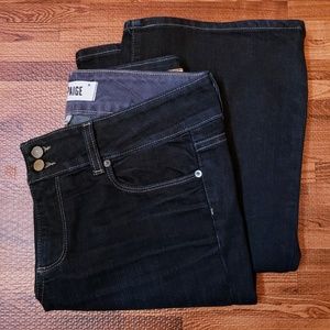 Paige Hidden Hills Boot Cut Denim size 30